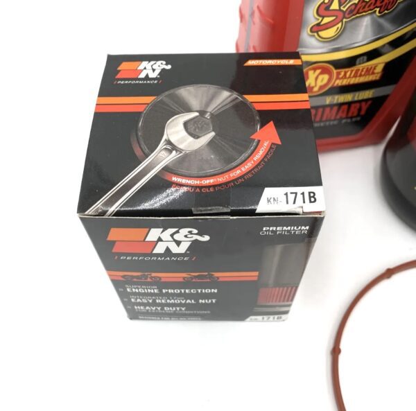Schaeffer’s 3 Hole Full Service Oil Change Kit Harley-Davidson 99-16 BT Soft Tail/Dyna - Image 2