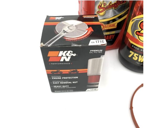 77 Cycles Schaeffer’s 3 Hole Oil Change Kit Harley-Davidson BT Touring