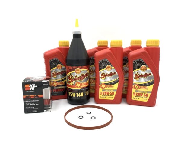77 Cycles Schaeffer’s 3 Hole Oil Change Kit Harley-Davidson BT Touring