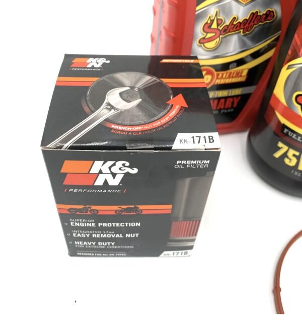 Schaeffer’s 3 Hole Oil Full Service Change Kit Harley-Davidson Twin Cam Touring - Image 7