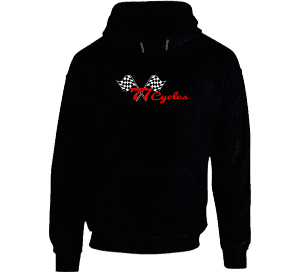 77 Cycles Logo Hoodie